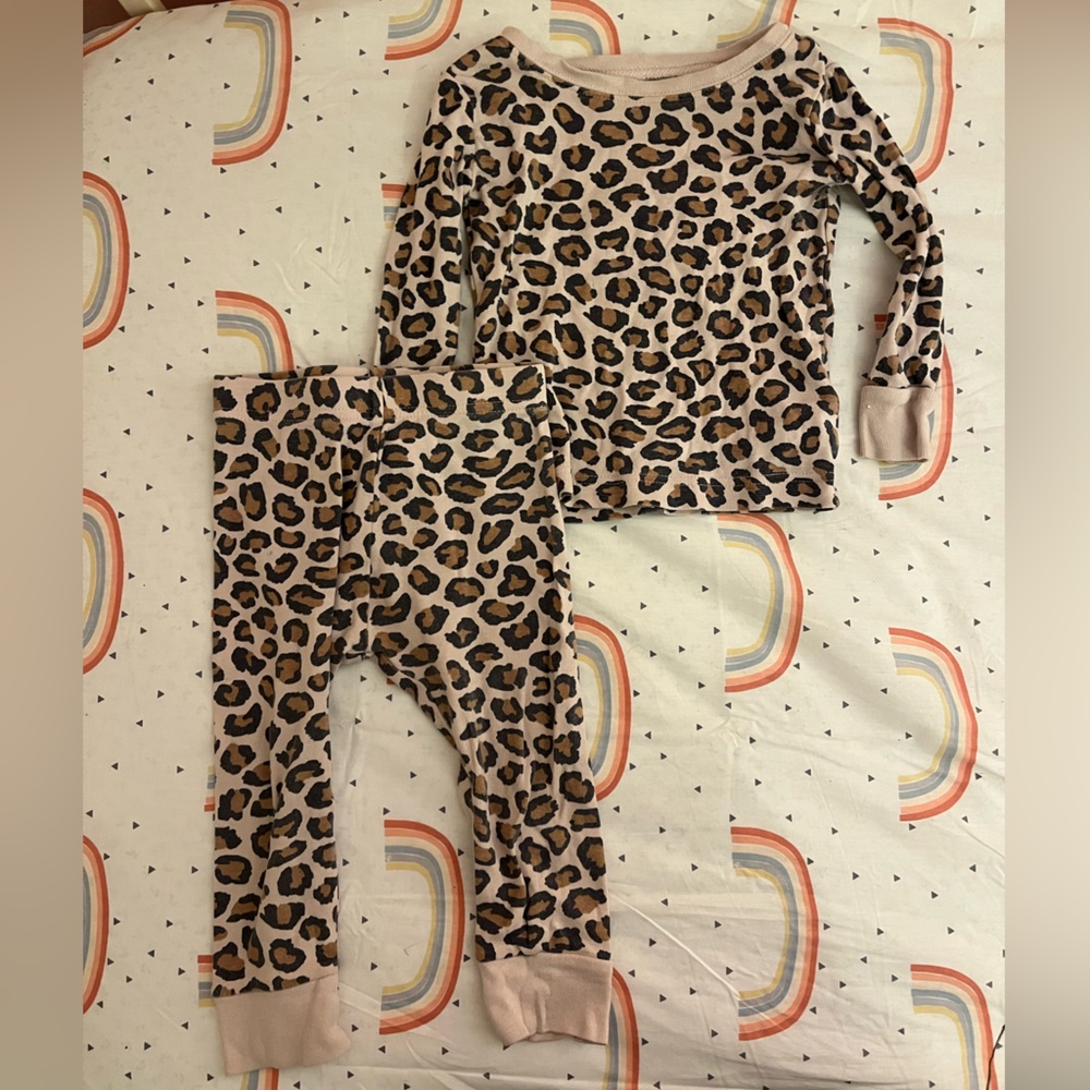 Old Navy Leopard Print Pajamas
